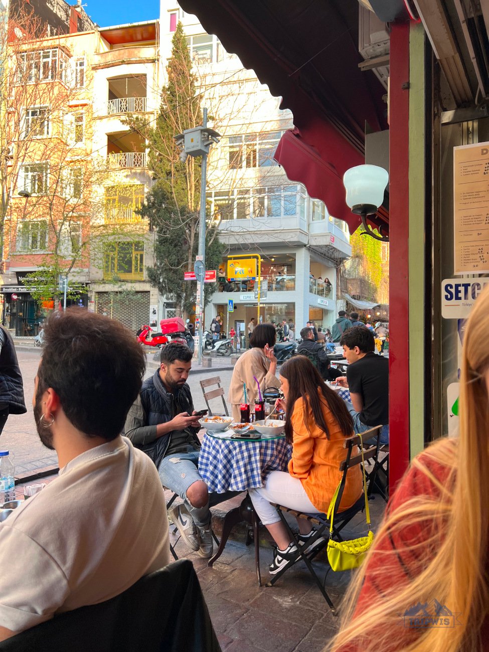 cafe in Cihangir