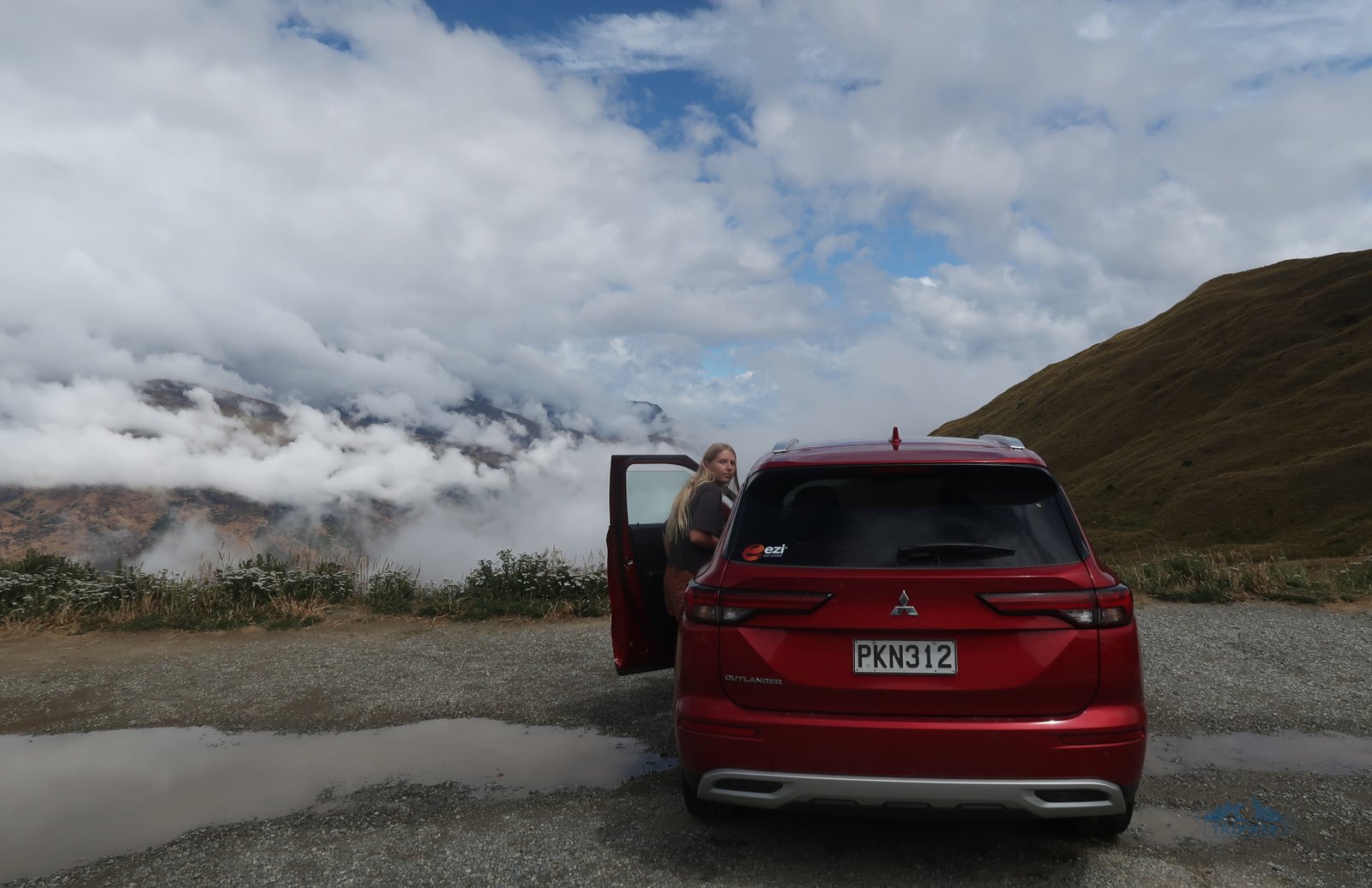 our rental car in New Zealand 2